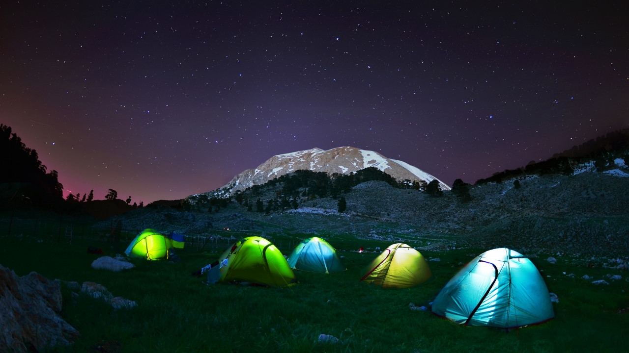 PLA APP camping tent night HiRes